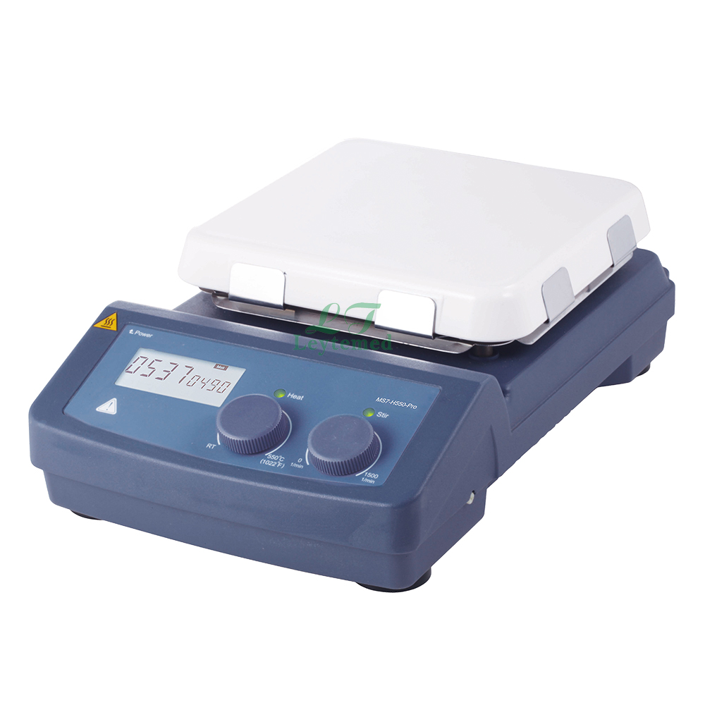 MS7-H550-Pro laboratory LCD display magnetic hotplate stirrer