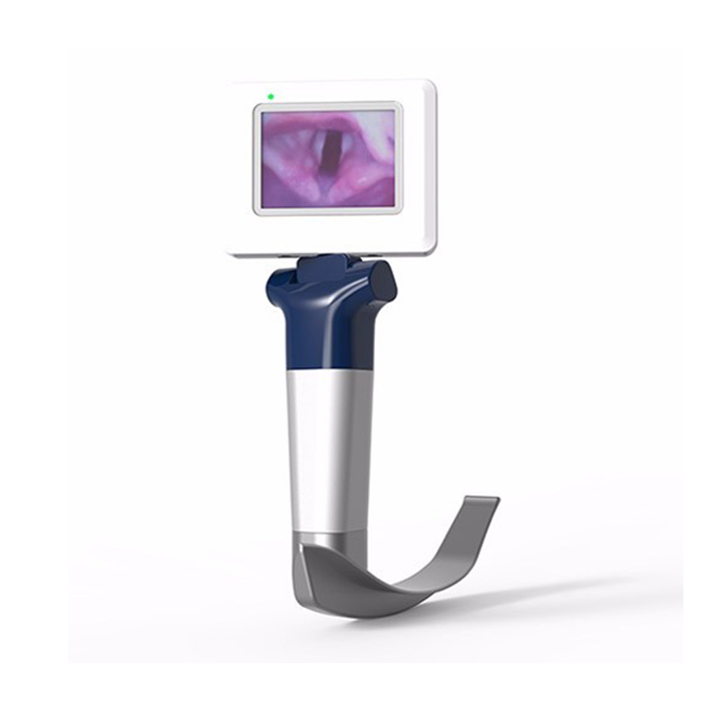 LTEV08 Reusable Video Laryngoscope with 6 size metal blades