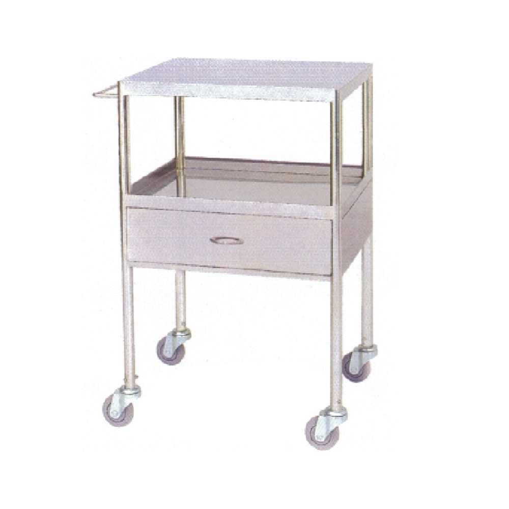LTFT07 stainless steel hospital Anaesthetic Instrument Cart