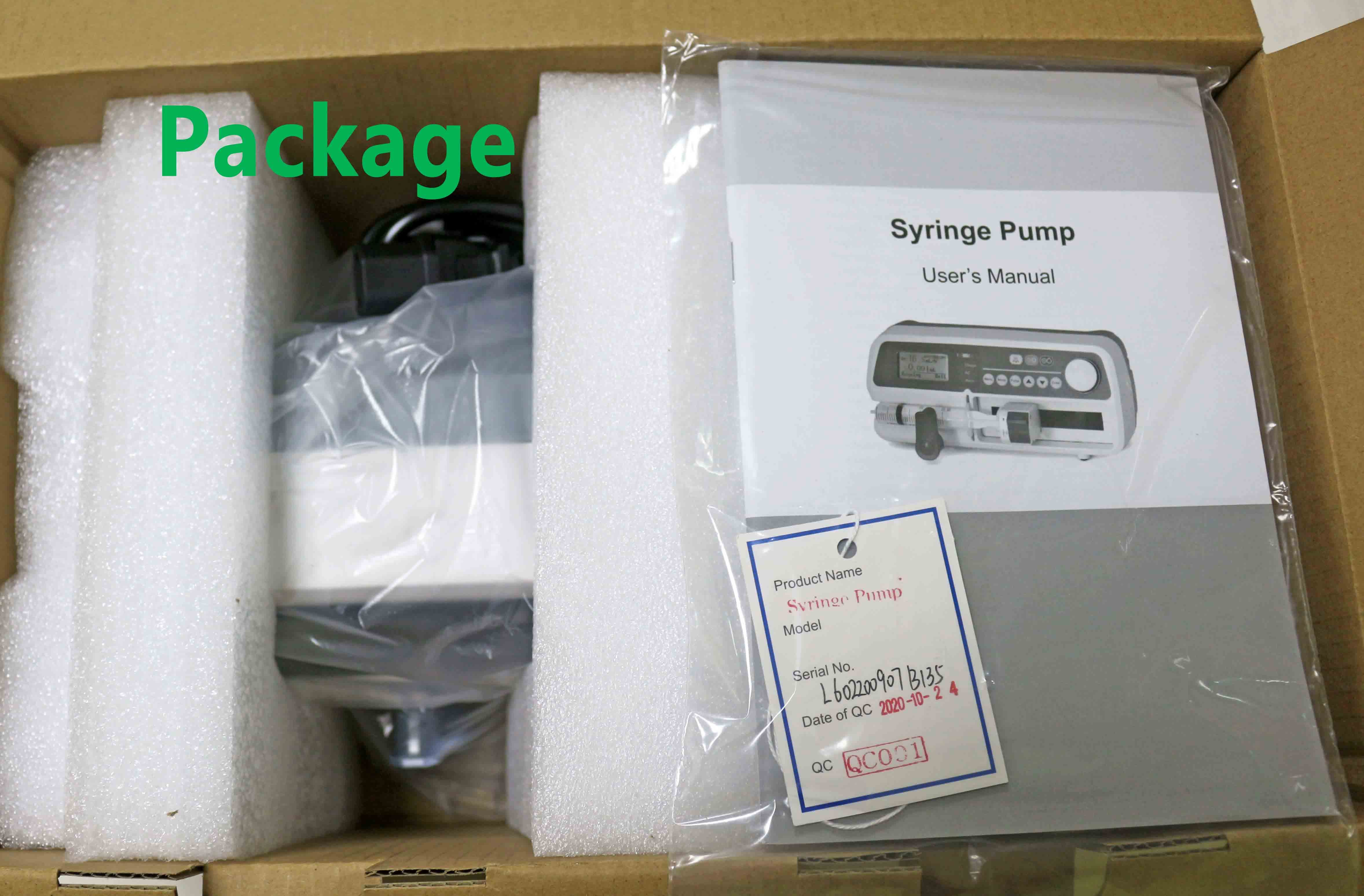 LTSI18 Portable Medical ICU Singel Channel Syringe Pump