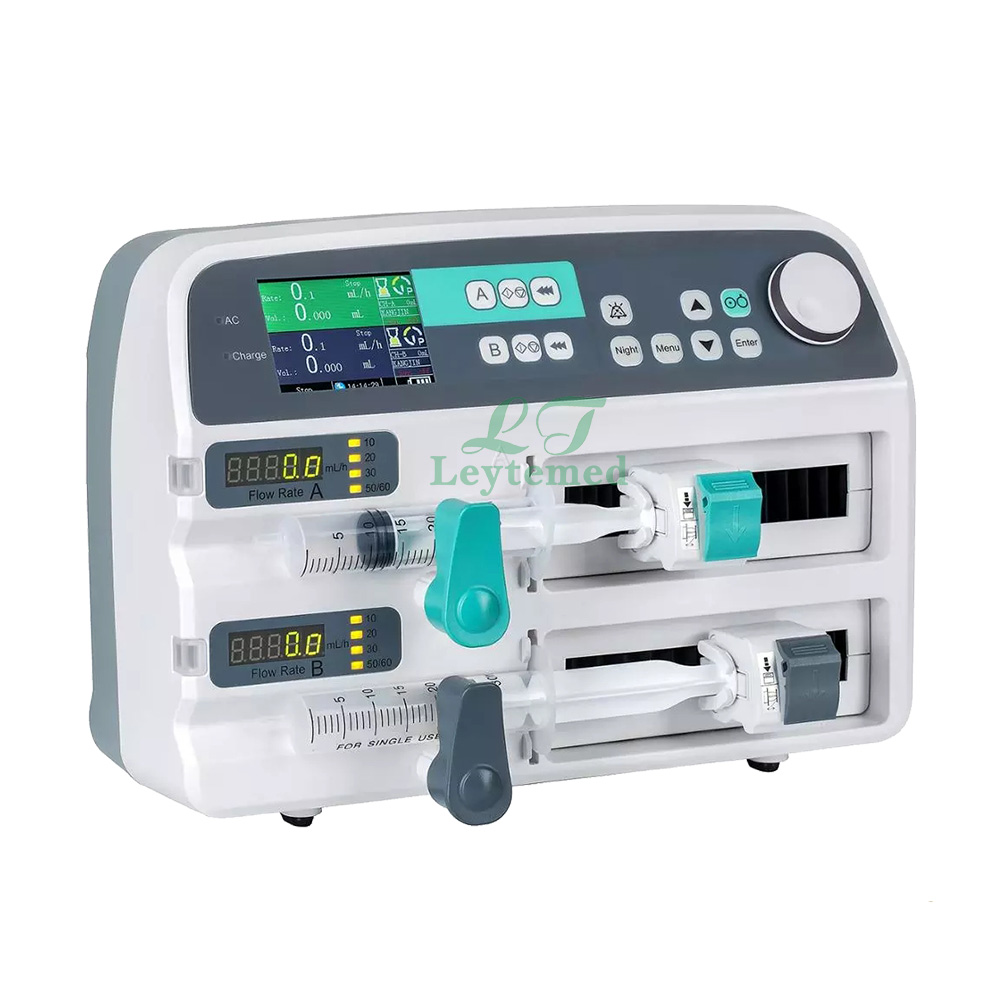 LTSI19 Cheap Double Channel Syringe Pump For ICU